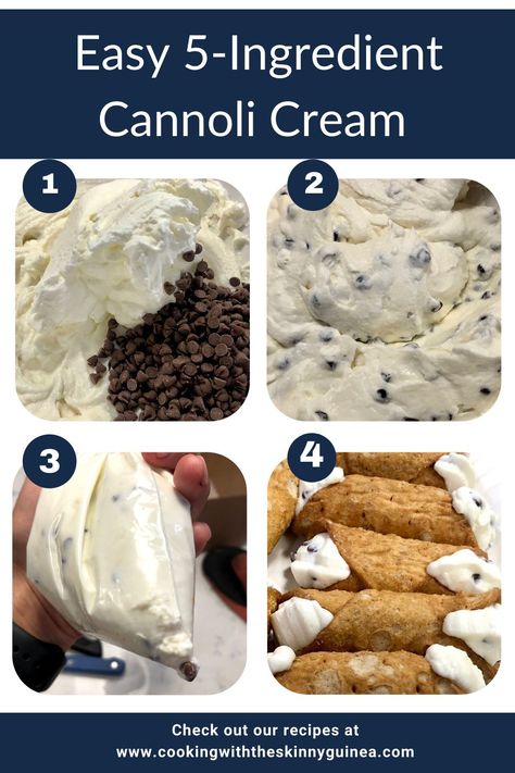 Canollis Recipe Italian, Homemade Cannoli Filling, Italian Cream Stuffed Cannoncini Recipe, Ricotta Filling For Cannoli, Cannoli Filling Flavors, Cannoli Filling With Cream Cheese, Cannoli Filling For Cake, Cannoli Recipe Filling Mascarpone, Canolli Filling Recipe