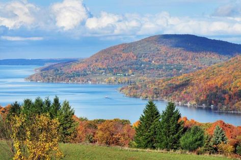 Three Exceptional Fall Getaways For Northeast Travelers Canandaigua New York, Overnight Camp, Canandaigua Lake, Fall Getaways, Lake Vacation, Wine Trail, Finger Lakes, February 1, On The Road Again