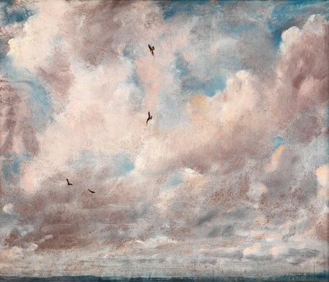 Cloud Study, John Constable, Hur Man Målar, Cloud Painting, British Art, Sky And Clouds, Art Google, Beautiful Paintings, Feng Shui