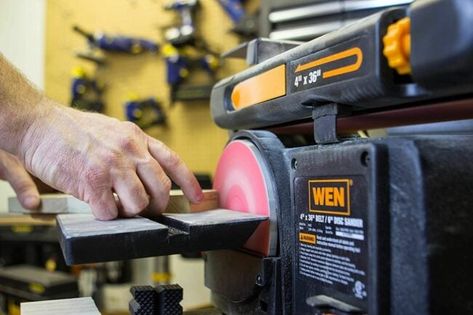 The best bench sander is a great addition to any workshop. This buyer’s guide breaks down the top picks and tips to find the best bench sander for you. Bench Sander, Cedar Wood Projects, Used Woodworking Tools, Scroll Saw Blades, Sanding Tools, Dust Extractor, Belt Sander, Cordless Power Tools, Woodworking Skills