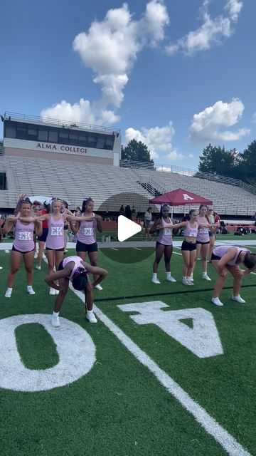 EK Cheer on Instagram: "Another video from camp because who doesn’t love new stunts! 🤍  #cheer #cheerleading #sideline #sidelinecheer #stunts #stunting #varsity #eastkentwoodhighschool #eastkentwood" Youth Cheer Stunts, Easy Cheer Stunts For Beginners, Cheer Stunts Middle School, Stunts Cheer, Easy Cheerleading Stunts, Easy Cheer Stunts, Easy Cheers, Cheerleading Stunts, Cool Cheer Stunts