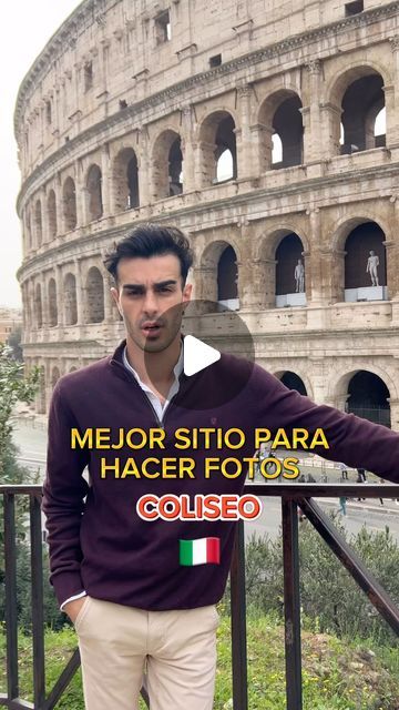 Adrian Espinosa on Instagram: "HACER FOTOS EN EL COLISEO 🇮🇹 #reels #reelsinstagram #reelsinsta #roma #italia #coliseum #coliseo #fotos #fotografia #viajar #viajes #adrianespiinosa_" Madrid, On Instagram, Instagram