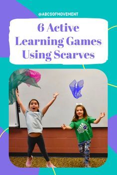 Phys Ed Games Preschool, Physical Play Preschool, Pre K Movement Games, Preschool Songs With Scarves, Music And Movement With Scarves, Pe Games For Kindergarten Physical Activities, Dance Games For Preschoolers, Scarf Movement Activities, Prek Physical Education Activities