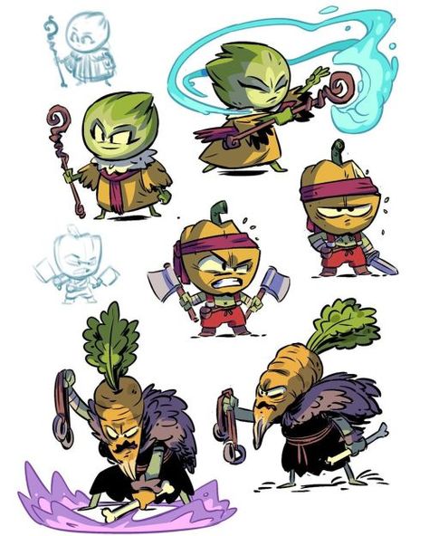 Derek Laufman, 2d Game Art, Beautiful Illustration, Game Concept Art, Game Character Design, Mascot Design, Cartoon Character Design, Drawing Painting, Creature Design