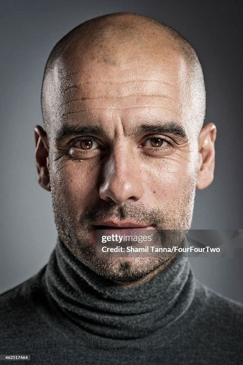 Bald Men Style, Manchester City Football Club, Football Manager, Beach Illustration, Bald Man, Bald Men, Family Video, Sports Graphic Design, Composition Photography