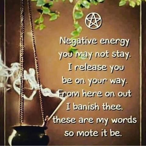 Get rid of negative energy beating negativity, getting rid of negativity Smudging Prayer, Witchcraft Spells For Beginners, Spells For Beginners, Wiccan Magic, Magic Spell Book, Healing Spells, Under Your Spell, Wiccan Witch, Magick Spells