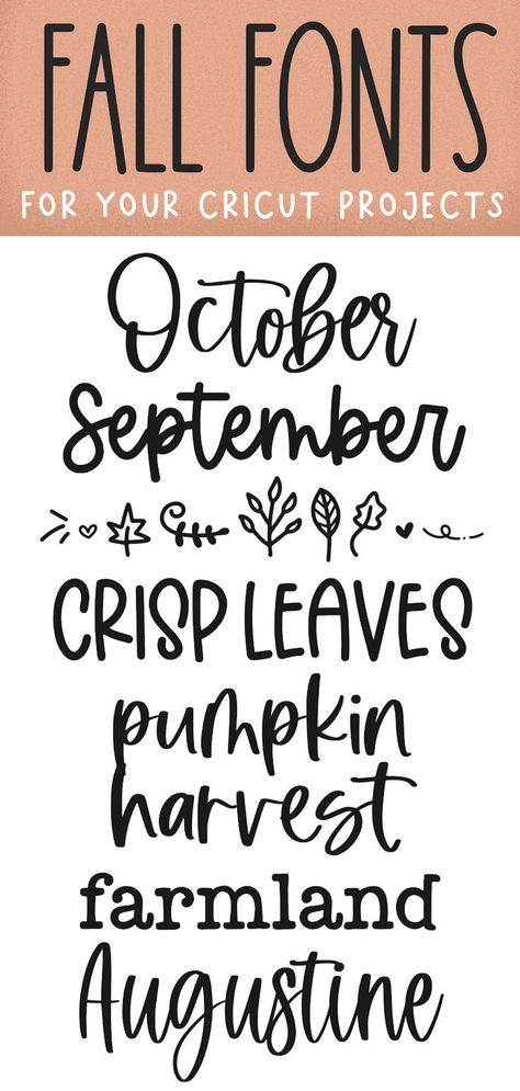 Discover the best Cricut fonts for fall projects, including Halloween, Thanksgiving, and Christmas#fontlove #letteringinspiration #typographytrends #handlettering #fontobsessed Vinyl Fall Projects, Diy Fall Wedding Invitations, Fall Wedding Invitations Diy, Nightmare Before Christmas Font, Christmas Fonts Alphabet, Money Challenges, Fall Fonts, Letters Tattoo, Canva Christmas