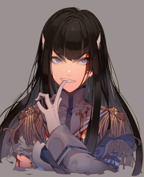 Bow before your Empress, you pigs in human clothing. Kill A Kill, Kill La Kill Art, Satsuki Kiryuin, Kill La Kill, 5 Anime, Darling In The Franxx, An Anime, Anime Comics, Girl Drawing