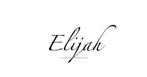 Tattoo Design Prophet Name Elijah Elijah Tattoo Ideas, Elijah Tattoo Name, Elijah Tattoo, Elijah Name, Plane Tattoos, Old English Tattoo, Tattoos With Names, Tattoos Fonts, Team America