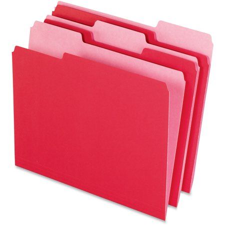 Pendaflex, PFX15213RED, Two-tone Color File Folders, 100 / Box, Red Red Folder, Office Organization Business, Office Organization Files, Hanging Folders, Crafted Gifts, Home Workspace, Beautiful Office, Lucky Colour, File Organization