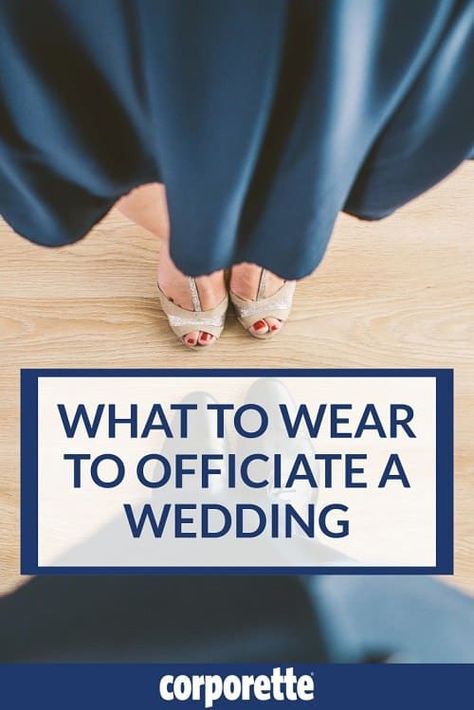 Officiant Outfit, Wedding Officiant Attire, Officiant Attire, Officiate A Wedding, Wedding Officiant Business, Woman Lawyer, Wedding Officiant Speech, Wedding Decisions, Marriage Officiant