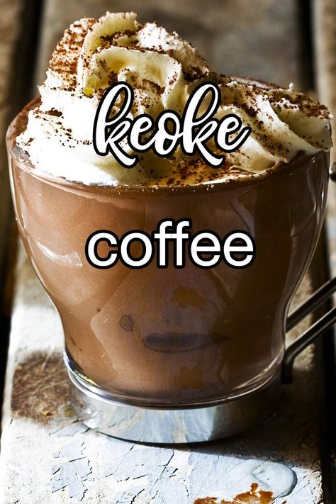 Keoke Coffee Recipe, Hot Liquor Drinks, Alcoholic Drinks Punch, Cocktails Non Alcoholic, Brandy Recipe, Kahlua Drinks, Coffee Recipes Hot, Alcoholic Desserts, Punch Drinks