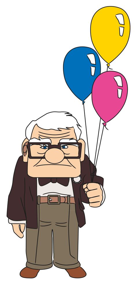 How+to+Draw+Carl+from+Up+--+via+wikiHow.com = I love him! Easy Cartoon Characters, Carl Fredricksen, Beautiful Pencil Drawings, Disney Drawings Sketches, Disney Cartoon Characters, Disney Up, Karakter Disney, Drawing Cartoon Characters, Cartoon Painting