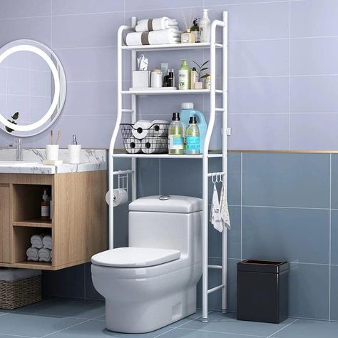 Toilet Rack now available!! ➡️Call / WhatsApp / Viber on 9840171355 !!! ➡️Call on NCELL 9805678751 💯🔥 Secured Payment Through E-Sewa/ Fonepay/Bank Transfer 👉🙏 ORDER NOW 🙏 🚚Delivery Charge Rs 100 ( upto 2 KG) inside ringroad and Rs 150 outside in KTM VALLEY 🚚 Delivery All Over NEPAL!! PRE-PAYMENT Required for outside valley!!! Over The Toilet Rack, Over Toilet Storage, Bathroom Space Saver, Toilet Shelves, Bilik Air, Over Toilet, Bathroom Storage Racks, Bathroom Storage Organization, Toilet Storage