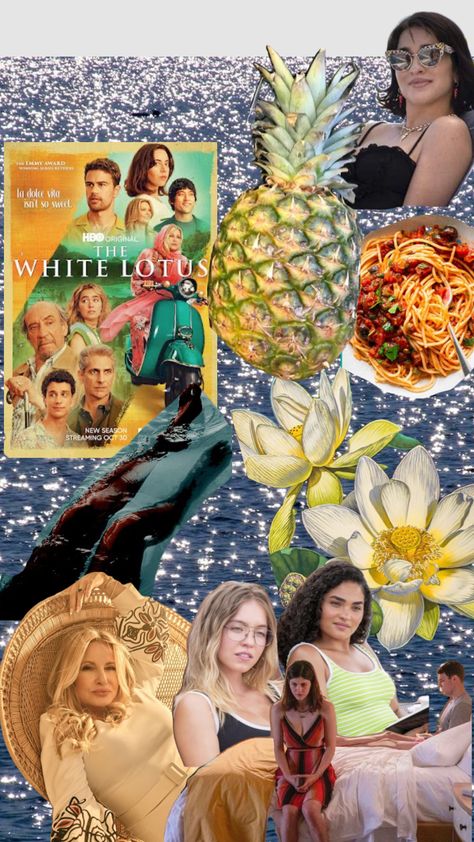 White Lotus Hawaii, Series List, The White Lotus, To Watch, Party 2023, Italy Aesthetic, White Lotus, Summer Wallpaper, Your Aesthetic