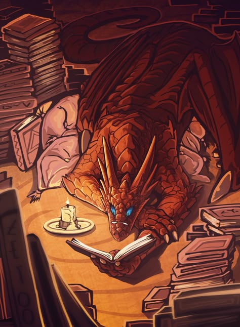 Bookwyrm Dragon Reading, Here There Be Dragons, Fairy Dragon, Here Be Dragons, Dragon Pictures, Dragon Artwork, Cute Dragons, Book Dragon, Fantasy Dragon