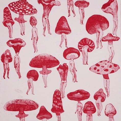 Mushroom Art, Hippie Art, New Wall, Wall Collage, Art Inspo, Art Reference, Poster Art, Les Oeuvres, Cool Art