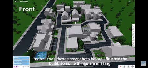 Bloxburg City Ideas Layout Large Plot, Bloxburg Nyc Town Layout Large Plot, Big Plot Town Layout Bloxburg, Blocksburg Town Layout Small Plot, City Layout Bloxburg Large Plot, Town Layouts, City Bloxburg, Town Layout, Bloxburg Cottage