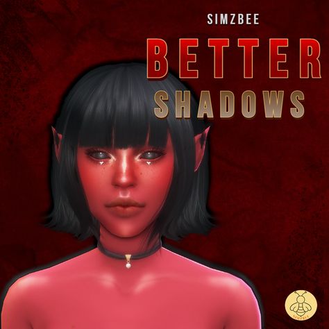 Better Shadows | Simzbee on Patreon Skin Overlay, Skin Details, Sims 4 Clothing, I Love A, Love A, Sims 4, Skin Tones, The Darkest, Feel Like