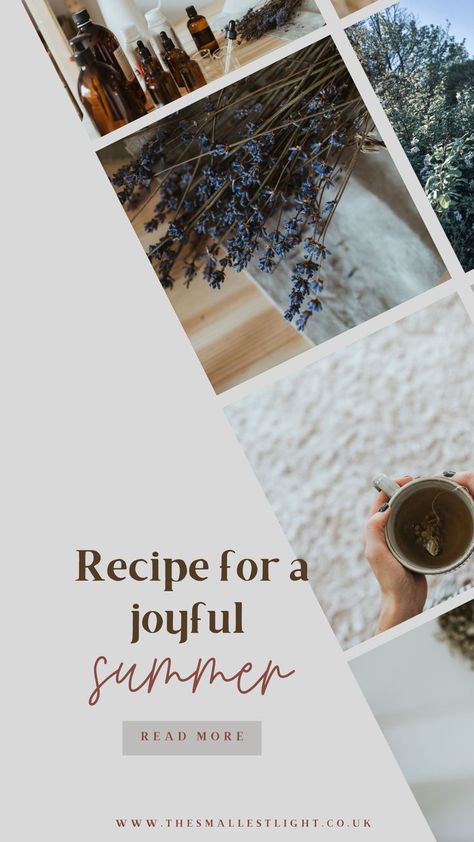 RECIPE FOR A JOYFUL SUMMER – A SEASONAL ‘CAN-DO’ LIST Seasonal Living List, Living Slow, Seasonal Living, Things I Want, Summer Living, Creative Marketing, Summer Plans, Summer Inspo, Enjoy Summer