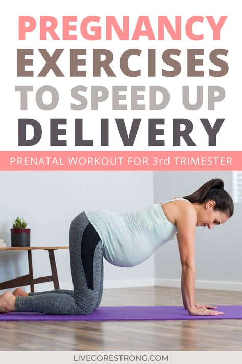 Pre Labor Exercises, Prenatal Stretches For Labor, Stretches For Labor, Stretches To Help With Labor, 3rd Trimester Exercises, Labor Workout, Stretches For 3rd Trimester, Exercises To Prep For Labor, Workout To Prepare For Labor