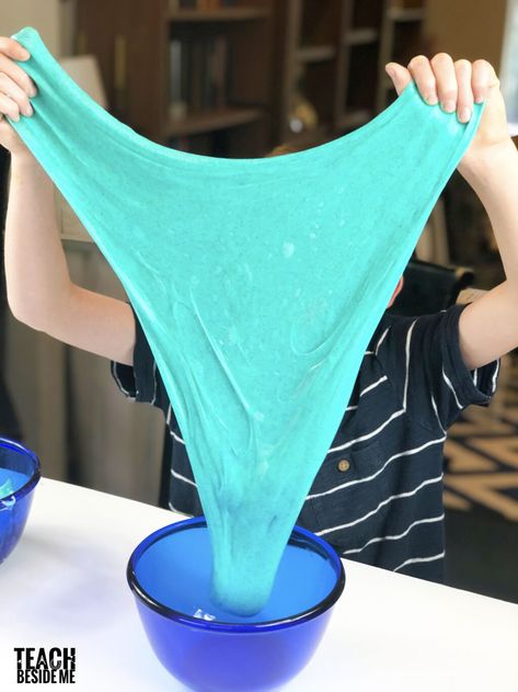 How To Make Goo, Slime With Borax, Floam Recipe, Ultimate Slime, Slime Ideas, Borax Slime, Slime Ingredients, Edible Slime, Easy Slime Recipe