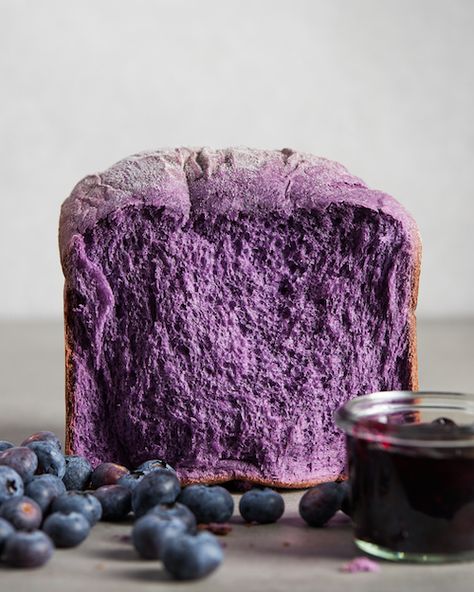 Ube Milk Bread, Ube Bread Recipe, Indian Fried Rice, Purple Bread, Mushroom Gnocchi, Asian Greens, Homemade Milk, Marion Grasby, Japanese Milk Bread