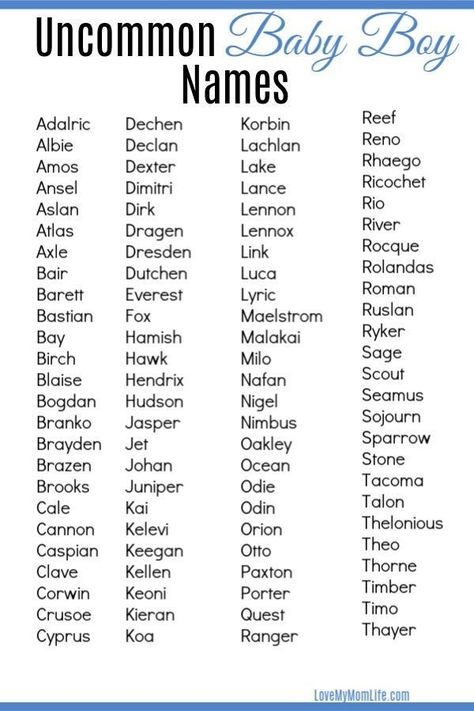 Rare Beautiful Names Boys, Pretty Boy Names, Rare Boy Names, Baby Boy Names Unique, Uncommon Baby Boy Names, Boy Names Unique, Names For Boys List