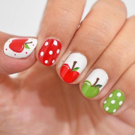 ✨ Nails Context ✨ Sony M on Instagram: “It's Apple season and this past weekend we went for Apple picking. { you would have seen it on my Instastories by now.} It was lot of fun…” Green Apple Nails, Apple Nails, Apple Season, Apple Picking, Green Apple, You Nailed It, Nail Designs, Nail Polish, Nail Art