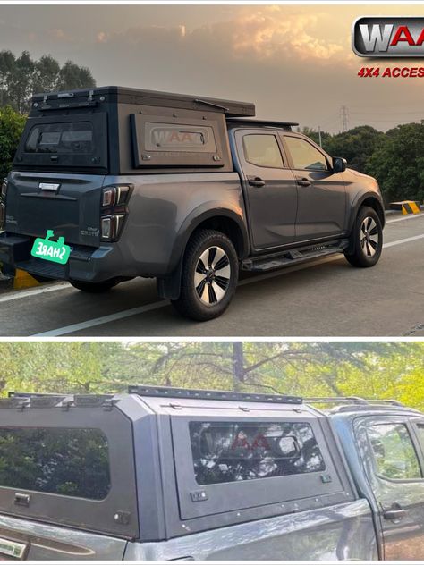 Canopy Truck Camping, Truck Shell Camping, Ford Ranger Camper, Pickup Canopy, Toyota Hilux Canopy, Camping 4x4, Nissan Navara Np300, Truck Roof Rack, Truck Canopy