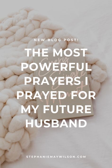 If you want to be intentional about prayer for your future husband, but don't know where to begin, I have a resource to share with you! #prayer #futurehusband #journaling Prayers Future Husband, Prayer To Find Love Future Husband, Future Husband Prayer Journal, Prayers For Future Husband Journal, Bible For Future Husband, How To Pray For Your Future Husband, Pray For Future Husband, Praying For My Future Husband, Prayer To Find A Husband