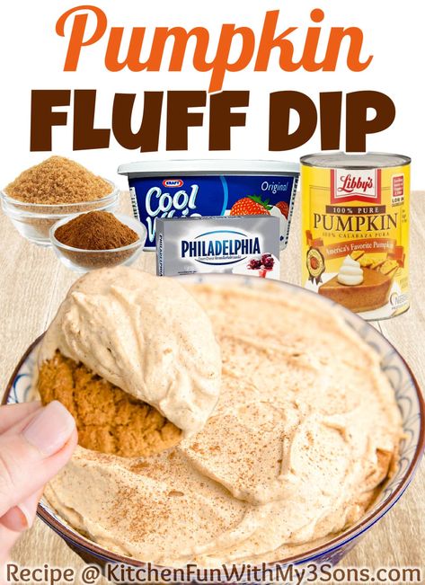 Pumpkin Spice Cream Cheese Dip, Pumpkin Spice Fluff Dip, Pumpkin Spice Fluff, Pumpkin Fluff Dip With Cream Cheese, Easy Pumpkin Dip With Cool Whip, Whipped Pumpkin Dip, Pumpkin Spice Dip Cool Whip, Pumpkin Dip With Cool Whip Cream Cheese, Pumpkin Spice Crafts