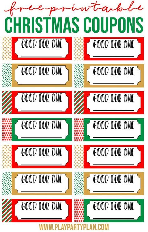 Free printable Christmas coupons that would be perfect for parents, grandparents, kids, or even spouses! Simply print, fill in the blanks, and gift away!  #Christmasgifts #Chritsmasgiftideas Christmas Presents To Make, Best Gifts For Grandparents, Employee Christmas Gifts, Christmas Coupons, Coupons For Boyfriend, Diy Christmas Presents, Diy Coupons, Christmas Gifts For Parents, Coupon Template