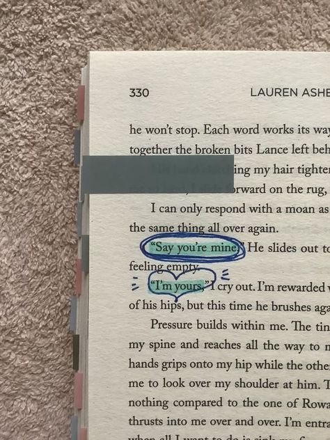 The Fine Print Annotations, Im Yours, Book Lines, Book Annotations, You're Mine, Romantic Book Quotes, I'm Yours, Romance Books Quotes, Best Quotes From Books