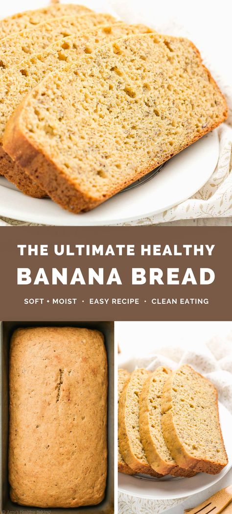 Healthy Banana Bread Greek Yogurt, Sugarfree Bananabread, Low Cal Banana Bread, Sugar Free Banana Bread Recipe, Bread Maker Banana Bread, Banana Bread No Sugar, Ripe Banana Recipes Healthy, Low Carb Banana Bread, Low Calorie Banana Bread