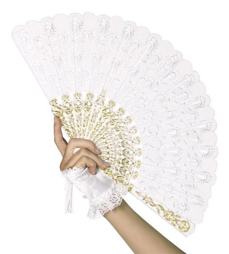 Southern Belle Style, Saloon Girls, White Fan, Antique Fans, Southern Girls, Vintage Fans, Halloween Costume Accessories, Halloween Costumes Makeup, Hand Fans