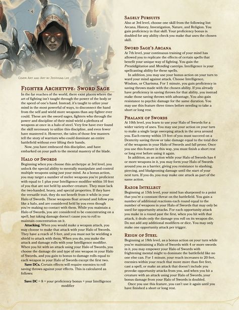 Fighter Archetype, Unearthed Arcana, Monster Manual, Dnd Classes, Dungeons And Dragons Classes, Ascii Art, Dnd 5e Homebrew, Dnd Dragons, One D