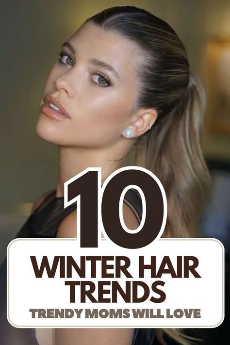 10 Winter Hair Trends busy moms are going to love! Mom Hair Ideas, Hairstyles For Moms, Hair Stules, Winter Hair Trends, Mom Hair, Tousled Waves, Mom Hairstyles, Trendy Mom, Winter Hair