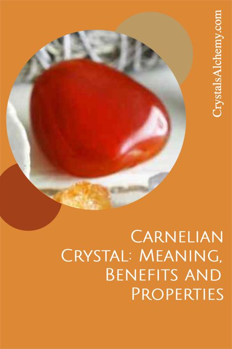 Carnelian is a beautiful orange gemstone that has been used for centuries for its healing properties. It is associated with the second chakra, which is located in the area of the lower abdomen. This stone helps to stimulate creativity and sexuality, while also providing feelings of safety and security. Carnelian is also known to boost energy levels and increase motivation. In this guide, we will explore the meaning of carnelian, its symbolism, and how it can be used to improve your life!. Carnelian Agate Meaning, Red Carnelian Crystal Meaning, Carnelian Crystal Meaning, Red Carnelian Crystal, Increase Motivation, Second Chakra, Agate Meaning, Red Carnelian, Carnelian Crystal