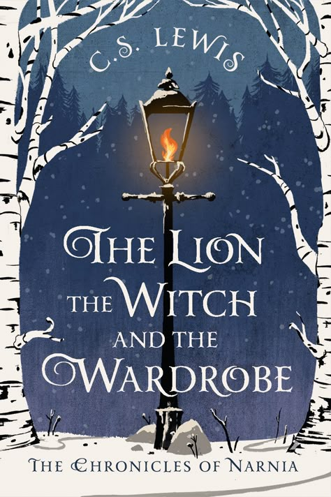 The Lion, the Witch, and the Wardrobe: Book Cover on Behance C.s. Lewis, Chronicles Of Narnia Books, Lion Witch Wardrobe, Book Cover Illustration, C S Lewis, Cs Lewis, Fantasy Story, Chronicles Of Narnia, Book Posters