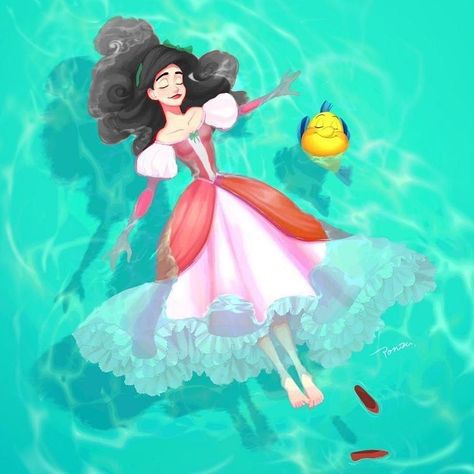 Princess Melody Fanart, Melody Fanart Disney, Disney Melody Fanart, Melody Mermaid Disney, Disney Princess Fanart, Ariel Fanart, Melody Little Mermaid, Tattoos Architecture, Celebrities Tattoos