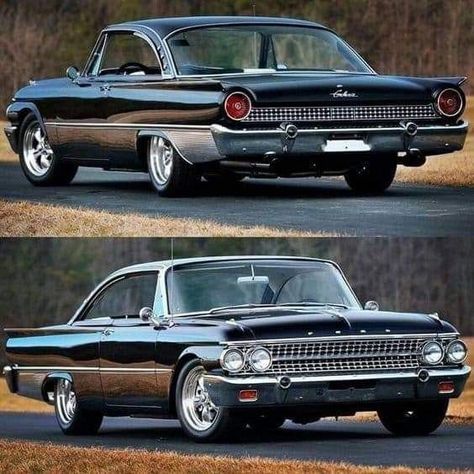 Ford Galaxy 500, 1961 Ford Galaxie, Street Rodder, Black Cars, Customised Trucks, Ford Suv, Hot Rods Cars Muscle, Ford Galaxy, Ford Galaxie 500