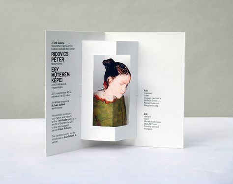 Pop Up Invitation Card, Exhibition Booklet, Invitation Card Ideas, Arte Pop Up, Pop Up Invitation, Brochure Design Creative, 달력 디자인, Accordion Book, Pop Up Art