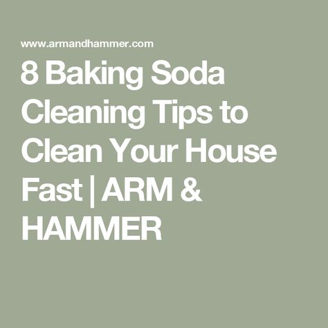 8 Baking Soda Cleaning Tips to Clean Your House Fast | ARM & HAMMER Unclogging Drains, Baking Soda Slime, Arm And Hammer Baking Soda, Smelly Shoes, Deodorize Shoes, Unclog Drain, Clean Your House, Baking Soda Cleaning, Baking Soda Uses