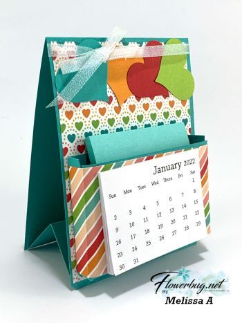 Pattern Party designer paper is amazing! This cute Easel Calendar is easy with the directions & video. Check it out! #EaselCalendar, #Calendar, #FunFold, #PatternParty, #DIY, #Cards, #Stamping, #handmade, #tutorial, Calendar Design Layout, 3d Paper Projects, Easel Calendar, Post It Note Holders, Note Pad Covers, 3d Ideas, Stationery Packaging, Post It Note, Mini Calendars