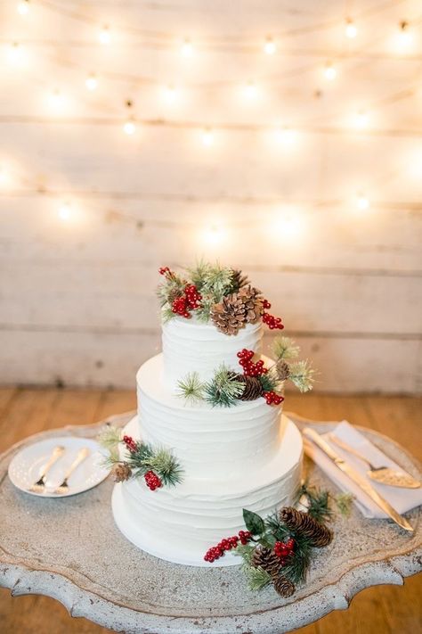 Cozy Winter Wedding, Christmas Wedding Themes, Christmas Wedding Inspiration, Christmas Wedding Cakes, Winter Wedding Centerpieces, Christmas Wedding Decorations, Winter Wedding Cake, Wedding Themes Winter, Winter Wedding Decorations