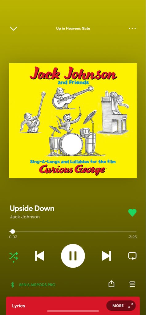 Jack Johnson Lyrics, Down Song, Playlist Ideas, Jack Johnson, Curious George, Love My Boyfriend, Music Playlist, Spotify Song, Upside Down