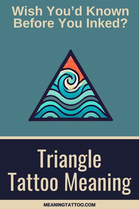 Triangle Tattoos: What You Must Know Matching Triangle Tattoos, What Does A Triangle Tattoo Symbolize, Aquarius Glyph Tattoo, Geometric Tattoo Women, Triangle Tatoo, 3 Triangle Tattoo, Triangle Tattoo Ideas, Symbol For Change, Geometric Tattoo Ideas