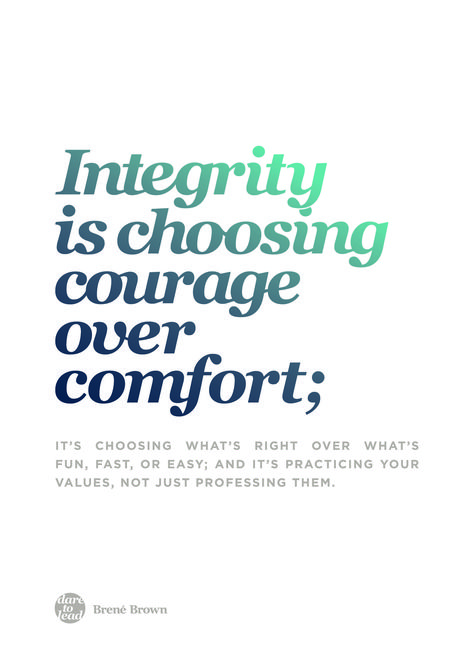 Workbook, Art Pics, Glossary | Dare To Lead List Of Values, Dare To Lead, Integrity Quotes, Brene Brown Quotes, Courage Quotes, Art Pics, Brene Brown, Leadership Quotes, Browning