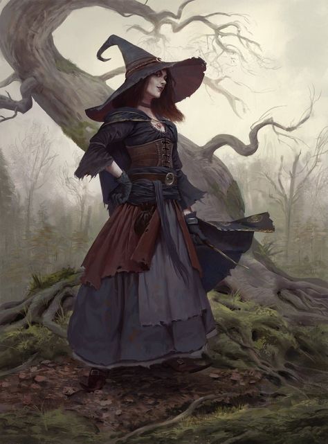 Jodie Muir, Medieval Witch, Evelynn League Of Legends, Witch Characters, Fantasy Witch, Fantasy Magic, 다크 판타지, Dungeons And Dragons Characters, Art Things